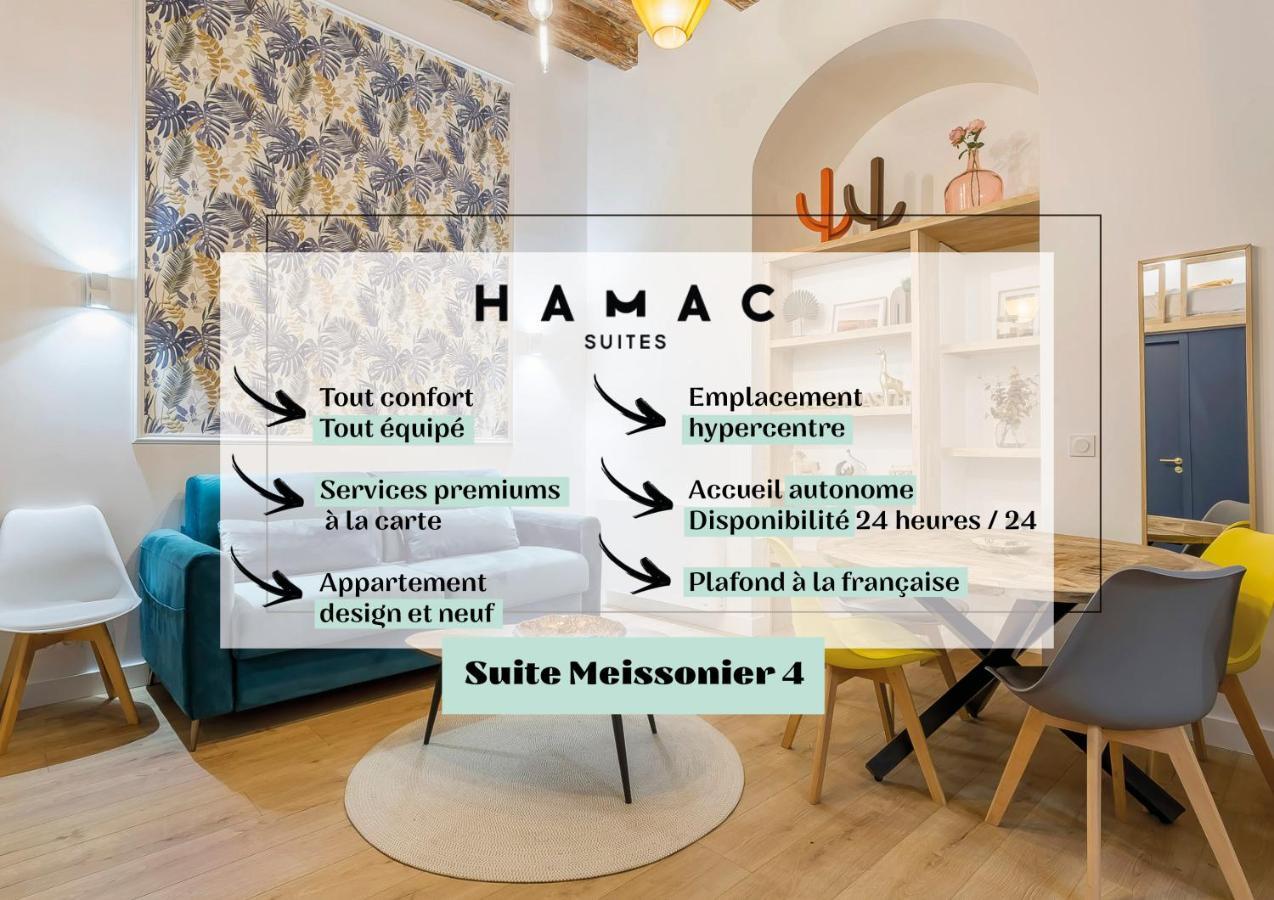 Hamac Suites - Meissonier 4 Lyon Eksteriør billede